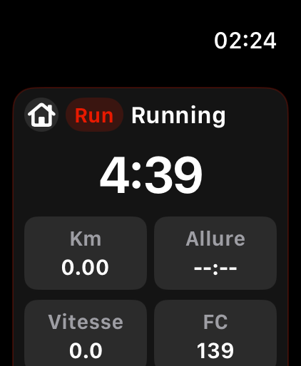 Application montre Apple Watch 2STRIVE